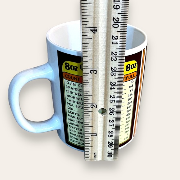 VTG 8oz Calorie Counting Mug - Picture 5 of 6